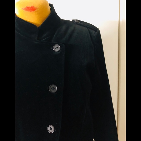 Pursuits LTD Velvet Jacket Sz 14 🦋Buttons Down - Picture 2 of 15